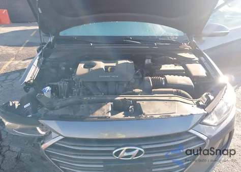 2018 Hyundai Elantra Limited z USA, uszkodzony, nr VIN KMHD84LF1JU648048